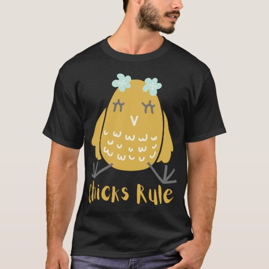 チックス規則 Tシャツ (正面)