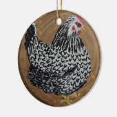 チックス&チキンオーナメント セラミックオーナメント (左)