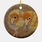 チックス&チキンオーナメント セラミックオーナメント (裏面)