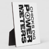 チックスDigパワーメーター フォトプラーク (側面)