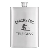 チックスDig Tele Guys フラスク (正面)