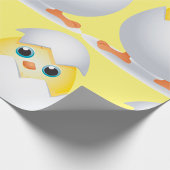 チックハッチイエローチキンラッピング紙 ラッピングペーパー