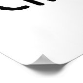 チックピースガルバおもしろいンジョビーンプリン ポスター (角)