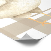 チックファースト誕生日マイルストーン誕生日 ポスター (角)