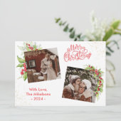 チックホリーベリーズ メリークリスマス2 フォト ホリデー シーズンカード (スタンド正面)