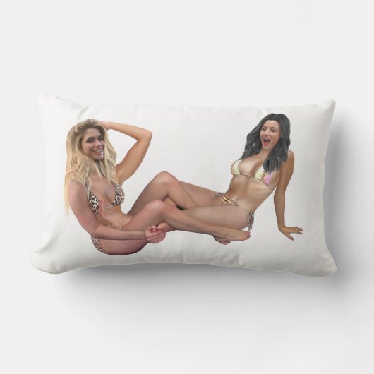 チックルレスリング ランバークッション (正面)