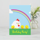 チックンチックス 招待状 (スタンド正面)