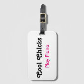 チックールク遊ピアノ ラゲッジタグ (正面縦)