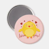 チック愛して！-マグネット マグネット (正面/裏面)