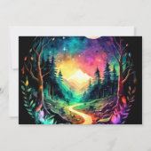 チック・ウッズ　エンシャンテッド　ベイビーシャワー 招待状 (裏面)