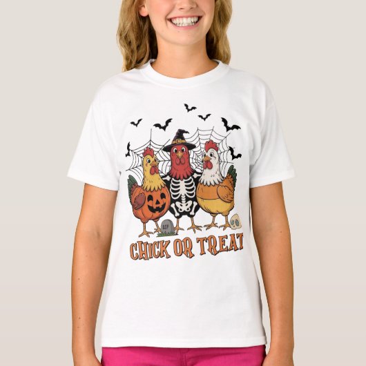チック・オア・トリート Tシャツ (正面)