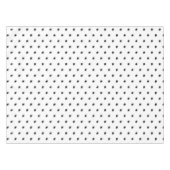 チッシンプルク単色クリスマススター テーブルクロス (正面(横))