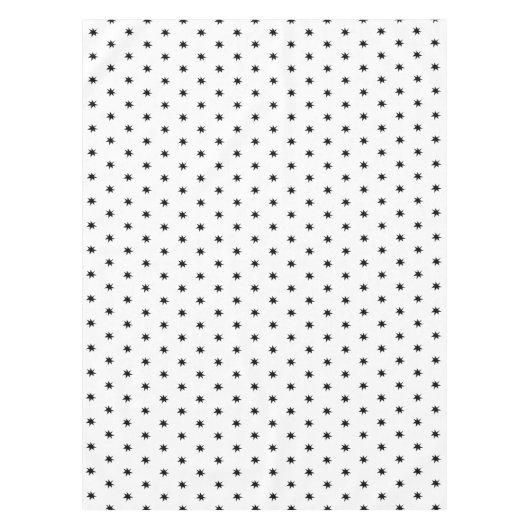 チッシンプルク単色クリスマススター テーブルクロス (正面)