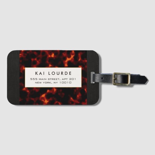 チッスタイリッシュク ラゲッジタグ (正面横)