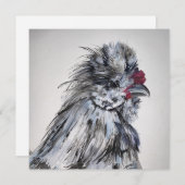 "チッチッ" ノートカード (正面/裏面)