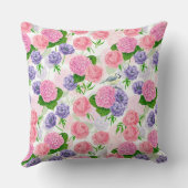 チットバードと花 クッション (裏面)