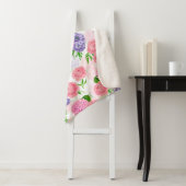 チットバードと花 シェルパブランケット (インサイチュ)