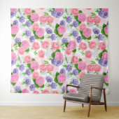チットバードと花 タペストリー (インサイチュ(横))