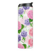 チットバードと花 タンブラー (回転左)