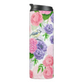 チットバードと花 タンブラー (回転右)