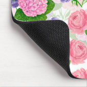 チットバードと花 マウスパッド (コーナー)