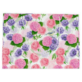 チットバードと花 ラージペーパーバッグ (裏面)