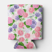 チットバードと花 缶クーラー (裏面)