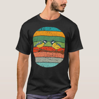 チットバードの鳥観察 Tシャツ