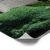 チッピングキャンプデンポスターの茅葺き屋根コテージ ポスター (角)