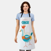 チッファンシーク エプロン (着用した状態)