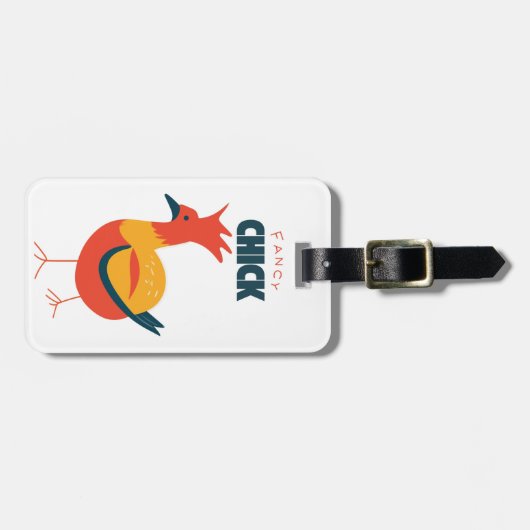 チッファンシーク ラゲッジタグ (正面横)