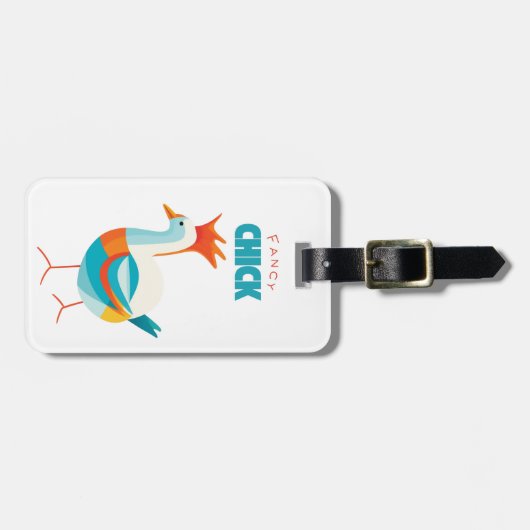 チッファンシーク ラゲッジタグ (正面横)