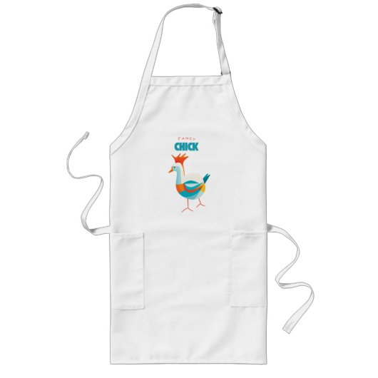 チッファンシーク ロングエプロン (正面)