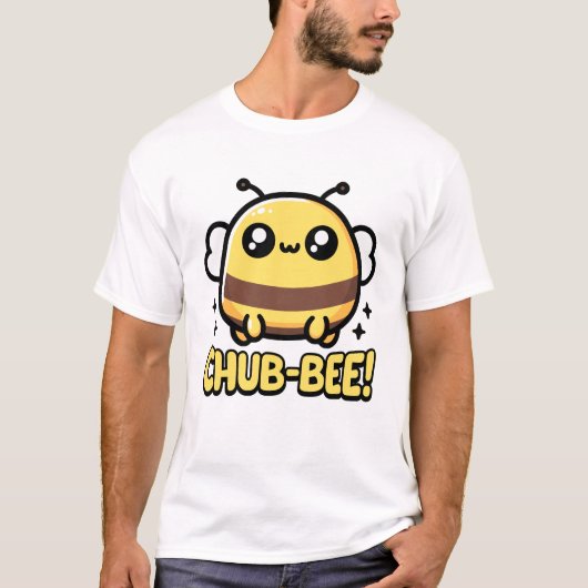 チッブ・ビー!かわいい丸っぽいビーフン Tシャツ (正面)