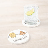 チップおもしろいポテトチップス コースター (側面)