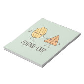 チップおもしろいポテトチップス ノートパッド (回転)