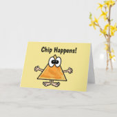 チップが考える君のカードを出す カード (黄色い花)