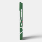 チップとサイコロ付きカジノクラップステーブル Case-Mate iPhoneケース (裏面 / 左)