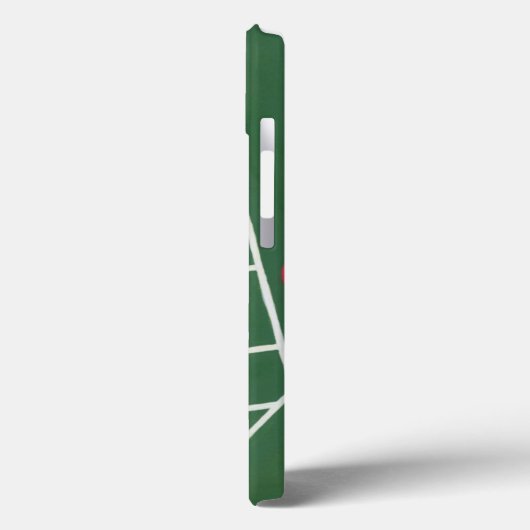 チップとサイコロ付きカジノクラップステーブル Case-Mate iPhoneケース (裏面 / 左)