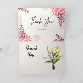 チップとデールの感謝カード サンキューカード