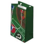 チップとホイール付きルーレットテーブル スモールペーパーバッグ (裏面アングル)