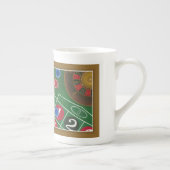 チップとホイール付きルーレットテーブル ボーンチャイナマグカップ (右)