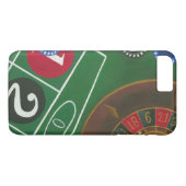 チップとホイール付きルーレットテーブル Case-Mate iPhoneケース (裏面(横))
