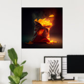 チップのポスターバッグ ポスター (ホームオフィス)