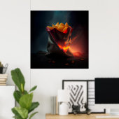 チップのポスターバッグ ポスター (ホームオフィス)