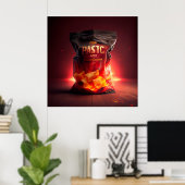 チップのポスターバッグ ポスター (ホームオフィス)