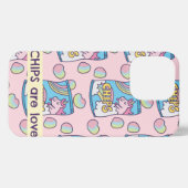 チップは愛である iPhoneケース (裏面横)