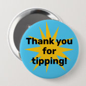 チップをありがとう!スターバスト 缶バッジ (正面&裏面)