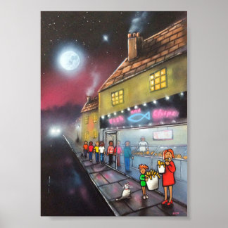 チップを釣る ポスター