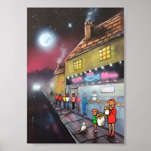 チップを釣る ポスター (正面)